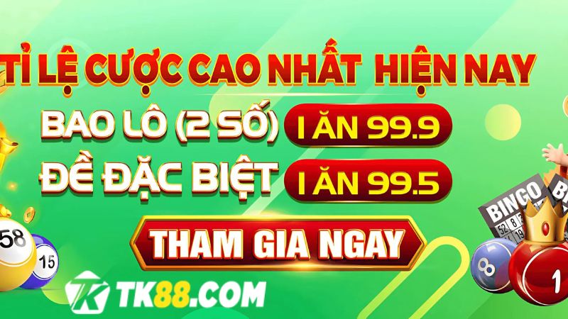 Chơi game trên app TK88