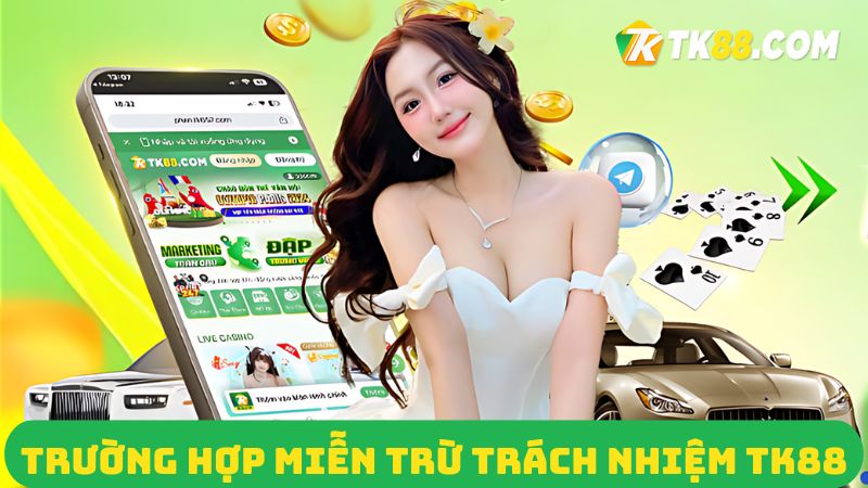 áp dụng miễn trách nhiệm với nhà cái cá cược 