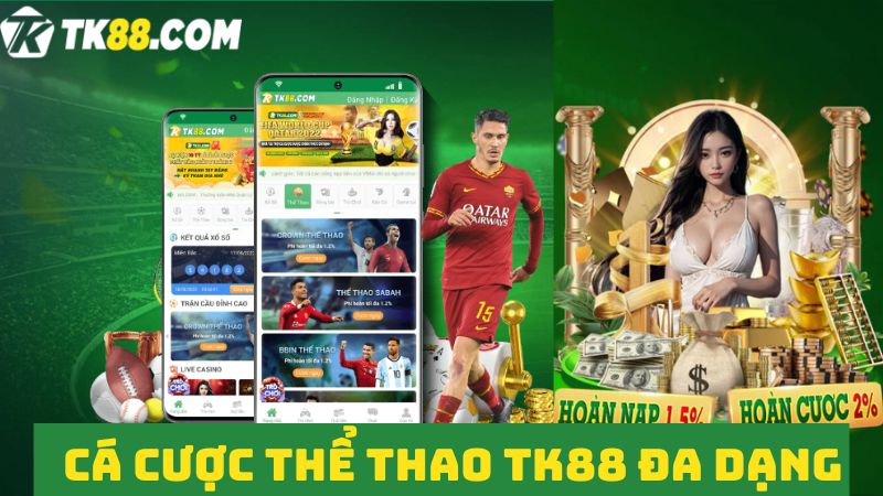 Tham gia đặt cược các bộ môn thể thao đa dạng, kịch tính 